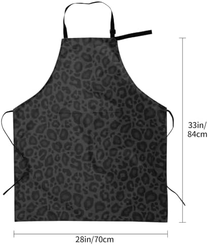 Perinsto Waterproof Apron With 2 Pockets Kitchen Chef Aprons Bibs For Cooking Baking Painting Gardening Grooming - Image 6
