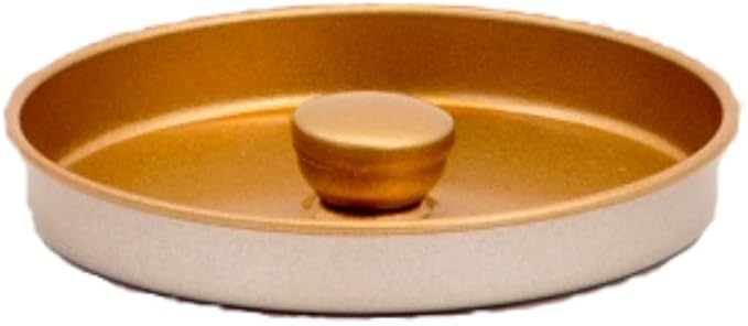 Washi Paper Tea Tin Canister: Long 3.5oz (100g) Golden Kimono -Katana Sward design (#SP23-E), Japan