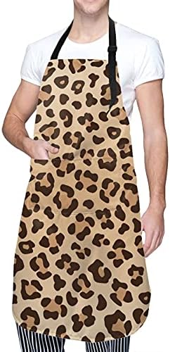 Perinsto Waterproof Apron With 2 Pockets Kitchen Chef Aprons Bibs For Cooking Baking Painting Gardening Grooming - Image 2