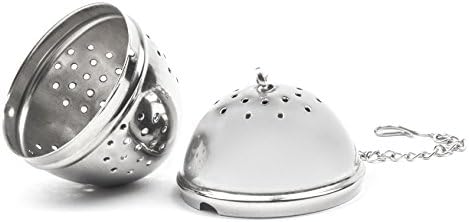 Fox Run Craftsmen, us kitchen, FOXW9 Stainless Steel Tea Ball, 1.5 x 1.5 x 6.25 inches, Metallic
