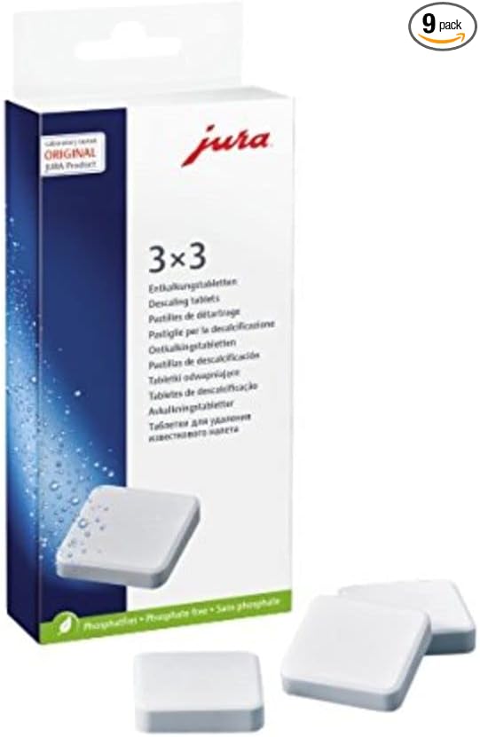 Jura 66281 Decalcifying/Descaling Tablets (9 tablets) 3 Count (Pack of 3) by JURAAnchor