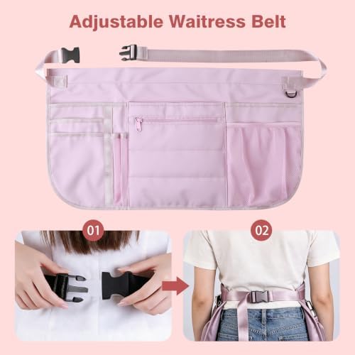 Waitress Server Apron with Multiple Pockets - Image 5