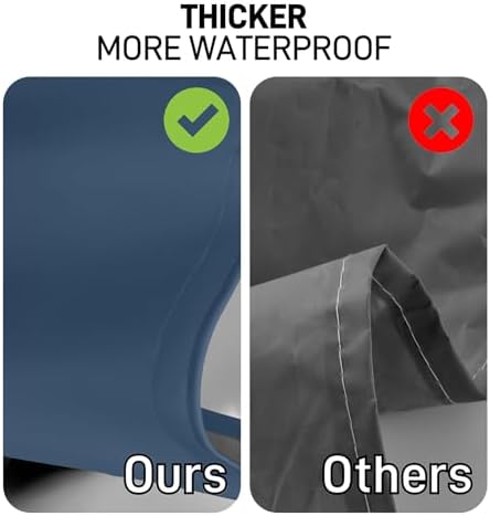 Waterproof Apron with Comfortable Adjustable Bib Rubber Vinyl Dishwasher Heavy Duty Apron for Men Women Dishwashing - Image 3