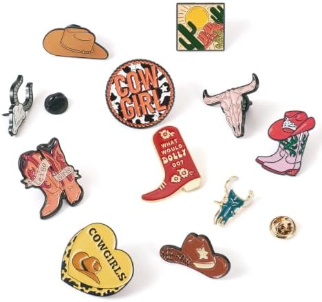 Enamel Pins Coffee Dog Cowboy Assorted Cute Alloy Brooch Funny Labels Badge Aesthetic Backpack Pins by Magibeads