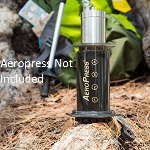 Hand Coffee Mill Grinder with Conical Ceramic Burr | Consistent Grind Every Time, Professional Grade, Stainless Steel, Lightweight and Portable, Heavy Duty Extra Long Hand Crank