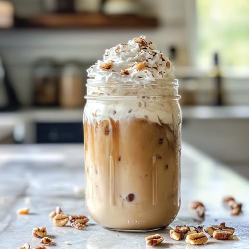 Jordan's Skinny Mixes Sugar Free Coffee Syrup, Caramel Pecan Coffee Flavoring Syrup, Zero Calorie Drink Mix, Lattes, Baking, Protein Shake or Cocktail, Dairy & Gluten Free, Kosher, 25.4 Fl Oz, 2 Pack