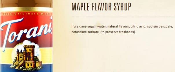 Torani Maple Syrup, 750 mL - Image 6