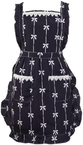 Aoomzoon Cute Aprons for Women with Pockets for Cooking Kitchen Gifts | Adjustable Cross Back Straps Ease Neck Strain, One size Fits Most for Cooking, Grilling and Painting, Gifts for Women by Aoomzoon