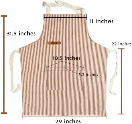 Professional Unisex Chef Apron – Cross-Back, Large Pockets, Water-Resistant Cotton Canvas - Image 2