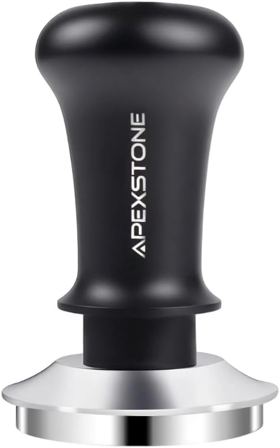 Apexstone Espresso Tamper 53mm Spring Loaded, Coffee Tamper Spring Loaded 53mm, Calibrated Espresso Tamper 53mm by Apexstone