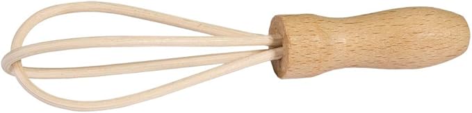 Redecker Untreated Beechwood Mini Whisk, 5-3/4-Inches