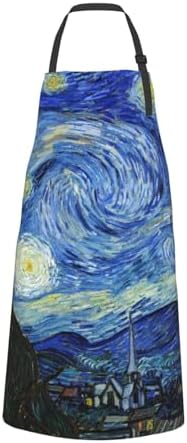 Apron Strong people waterproof work apron for kitchen cooking BBQ party perfect holiday gift with 2 Pockets - Image 3