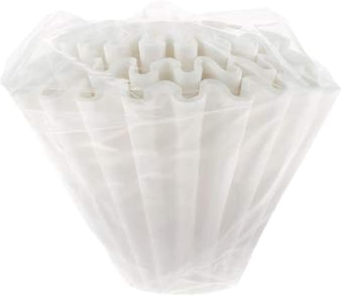 Fellow Stagg [XF] Pour Over Coffee Paper Filters – 45 Count Flat Bottom Disposable Filters for Drip Coffee Maker, Custom Fit for Stagg XF, Clean Brew, Easy Separation, Made in USA
