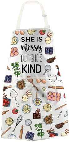 WCGXKO Musical Waitress Inspired Gift She Is Messy But She’s Kind Broadway Gift Musical Theater Gift for Musical Fans by WCGXKO