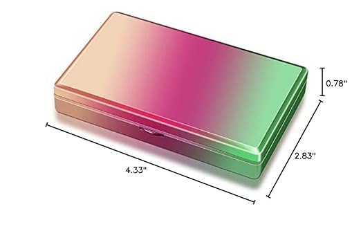 THINKSCALE Shiny Digital Gram Scale, 300g x 0.01g Iridescent Pocket Scale Rainbow Chrome Plating, 6 Units Small Scale .01 Gram Accuracy, Tare Function for Food, Jewelry, Herb, Powder, Coins, Travel