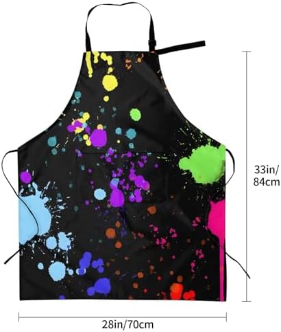 Apron Strong people waterproof work apron for kitchen cooking BBQ party perfect holiday gift with 2 Pockets - Image 5