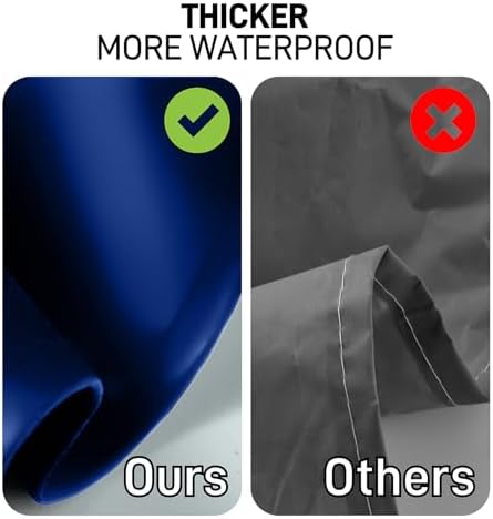 Waterproof Apron with Comfortable Adjustable Bib Rubber Vinyl Dishwasher Heavy Duty Apron for Men Women Dishwashing - Image 3