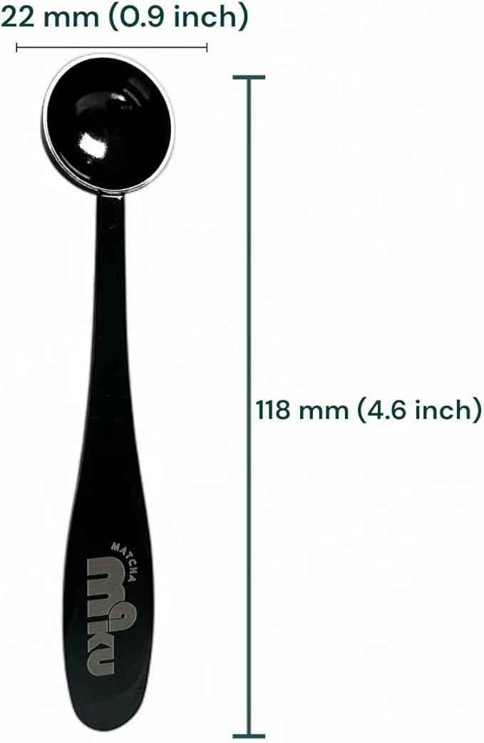 Stainless Steel 1 g Measuring Spoon for Matcha, Tea, Powder & Liquids – 304 Food Grade Scoop for All Ingredients, 4.6" Length