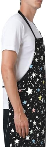 Apron Strong people waterproof work apron for kitchen cooking BBQ party perfect holiday gift with 2 Pockets - Image 4
