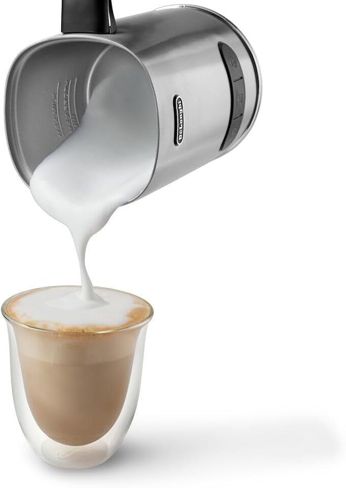 De'Longhi LatteMix Cold and Hot Frother for Dairy and Plant-based Milk