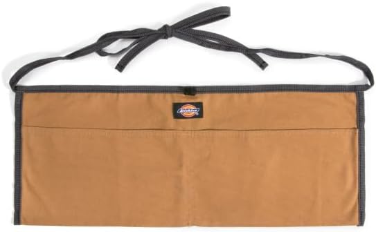 Dickies 2-Pocket Canvas Work Waist Apron, Suitable for Woodworkers, Artists, and Other Craftspeople by Dickies