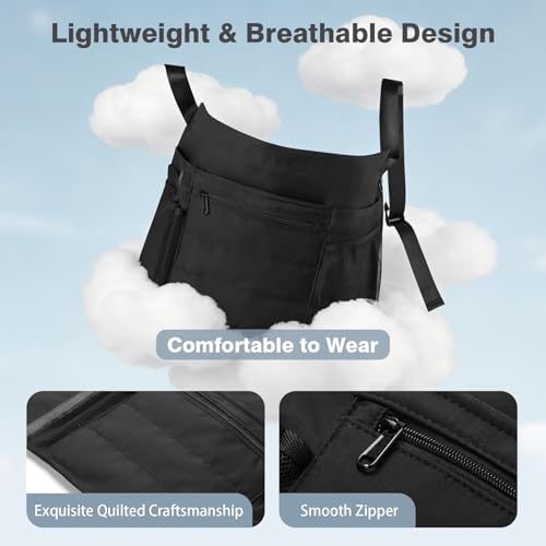 Waitress Server Apron with Multiple Pockets - Image 4