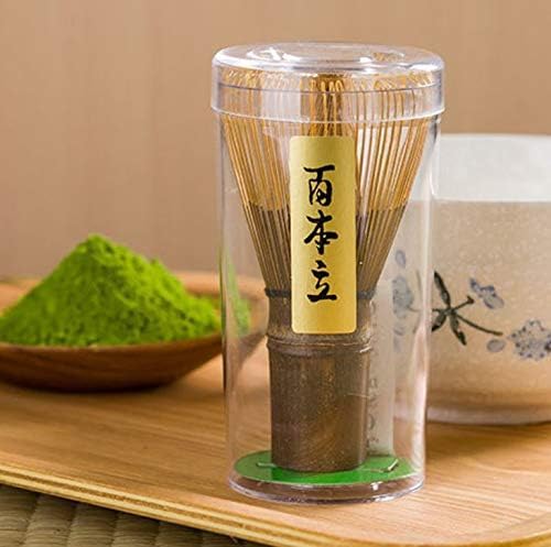 Bamboo Matcha Whisk 100 Prongs Twine Count まっちゃ 抹茶 - Brush 百本立 For Preparing Matcha Japanese Green Tea ~