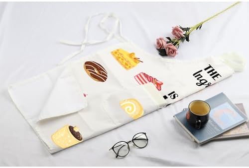 MBMSO Baking Apron the Secret Ingredient is Always Love Apron Baker Gifts Baking Cooking Gifts for Bake Lover Kitchen Apron - Image 7