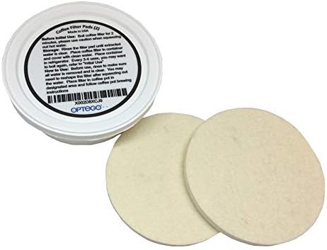 Replacement Coffee Filter Pads, for Filtron Cold Brewer, 2/pack
