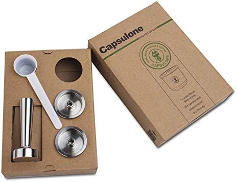 refillable coffee capsule reusable filter capsule pod fit for illy X1 X7 X9 Y1 Y3 Y5 Y9 machine 2capsule+1tamper