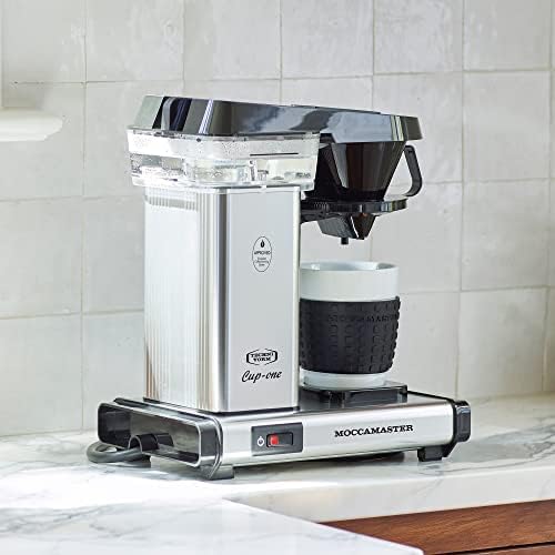 Technivorm Moccamaster 69211 Cup One, One-Cup Coffee Maker 10 Ounce, Off-White