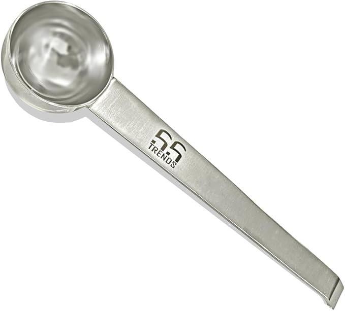 Portafilter Basket Removal Tool Stainless Steel Coffee Portafilter Basket Remover Espresso Cleaning Accessories (Portafilter Basket Remover Tool With Scoop)