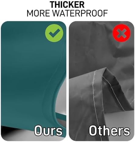 Waterproof Apron with Comfortable Adjustable Bib Rubber Vinyl Dishwasher Heavy Duty Apron for Men Women Dishwashing - Image 3