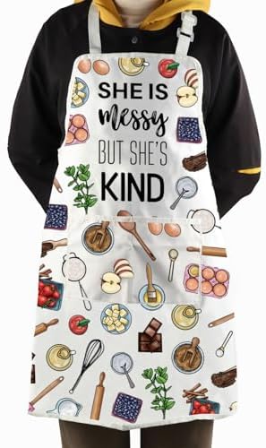 WCGXKO Musical Waitress Inspired Gift She Is Messy But She’s Kind Broadway Gift Musical Theater Gift for Musical Fans - Image 3