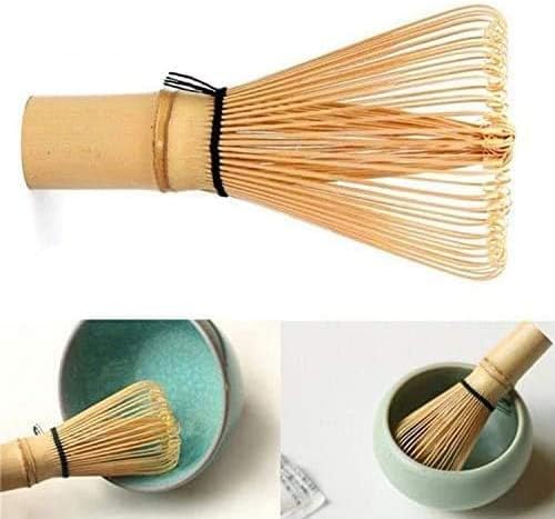 Bamboo Matcha Whisk 100 Prongs Twine Count まっちゃ 抹茶 - Brush 百本立 For Preparing Matcha Japanese Green Tea ~