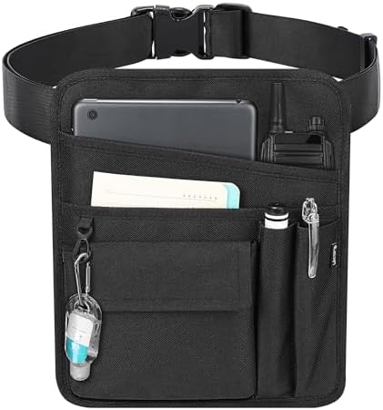 Likesing Server Apron, Serving Apron with Pockets for Waitress, Waiter Waist Tool Pouch Bag with 59'' Adjustable Belt by Makelifethewayyoulike