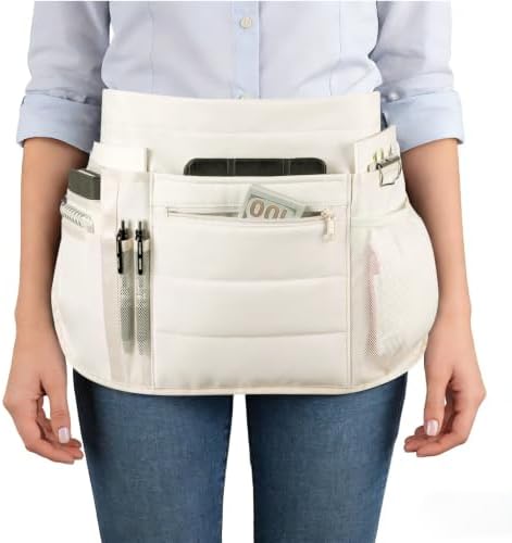 Waitress Server Apron with Multiple Pockets by Unknown