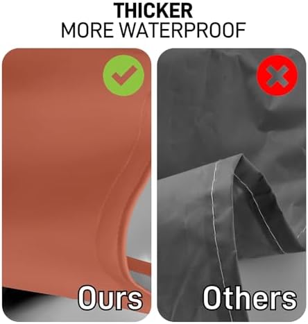 Waterproof Apron with Comfortable Adjustable Bib Rubber Vinyl Dishwasher Heavy Duty Apron for Men Women Dishwashing - Image 3