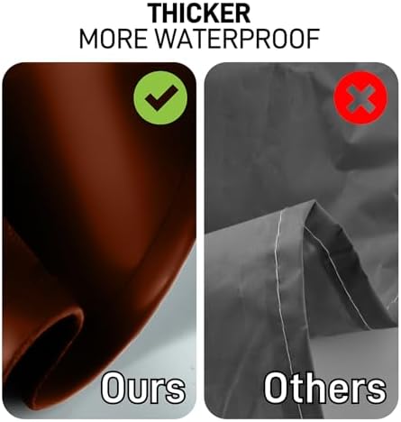 Waterproof Apron with Comfortable Adjustable Bib Rubber Vinyl Dishwasher Heavy Duty Apron for Men Women Dishwashing - Image 3