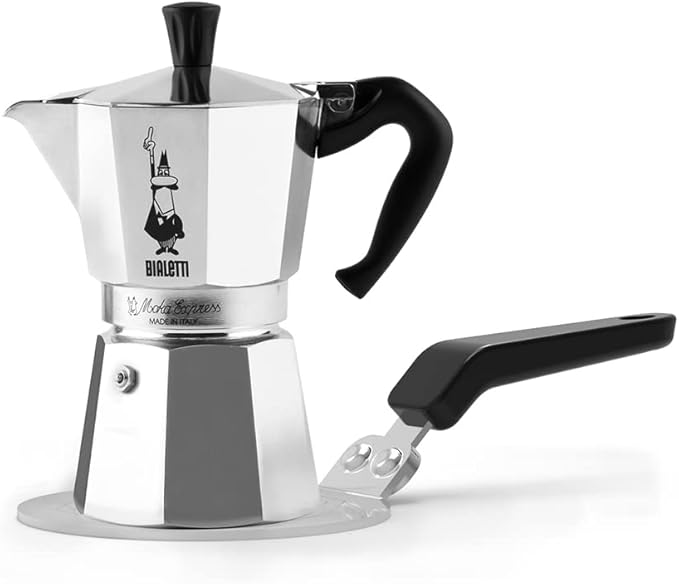 Bialetti Stainless Steel Plate, Heat Diffuser Cooking Induction Adapter, Steel, 6 pints