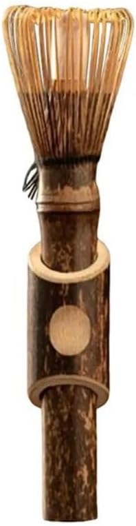 Japanese Matcha Whisk,Long Handle Bamboo Matcha Whisk,Traditional Japanese Matcha Whisk Matcha Stirrer, for Matcha Powder Preparation