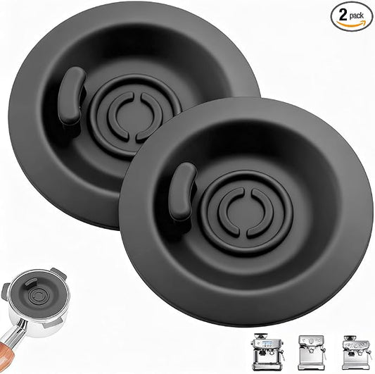 Dianrui 2 Pack Espresso Backflush Cleaning Disc 54mm for Breville Cleaning Disc for Breville Espresso Machine Accessories BES870XL/ 878/860/ 880/810/ 840 Compatible with Clean Tablets by Dianrui