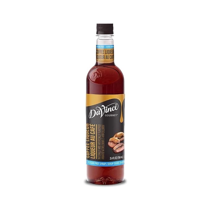 Da Vinci Sugar-Free Coffee Liqueur Syrup, 750ml Plastic Bottle by DaVinciGourmet