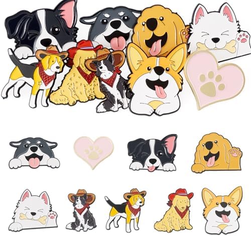 Enamel Pins Coffee Dog Cowboy Assorted Cute Alloy Brooch Funny Labels Badge Aesthetic Backpack Pins - Image 7
