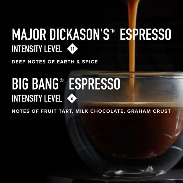 Peet's Coffee, Dark and Medium Roast Signature Blend Espresso Capsules, Compatible with Nespresso Original Machines, 100% Arabica Coffee - Variety Pack 40 Count (4 Boxes of 10 Espresso Capsules)