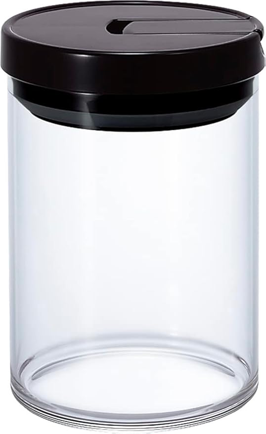 HARIO MCNR-200-B Coffee Canister M, Black