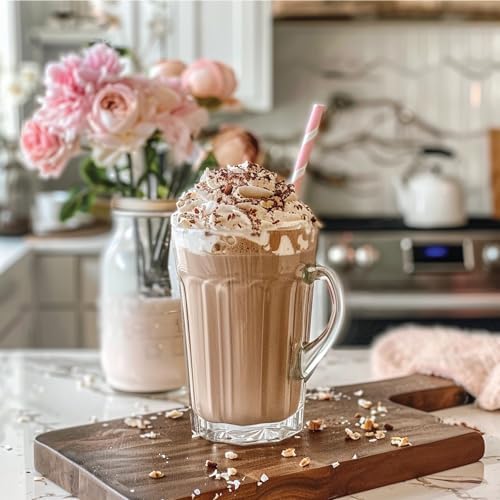 Jordan's Skinny Mixes Sugar Free Coffee Syrup, Mocha Coffee Flavoring Syrup, Zero Calorie Drink Mix, Lattes, Baking, Protein Shake or Cocktail, Dairy & Gluten Free, Kosher, 25.4 Fl Oz, 2 Pack