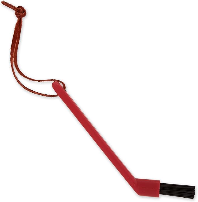 RSVP International Espresso Coffee Kitchen Cleaning Tool, Machine Brush, Red - Image 2