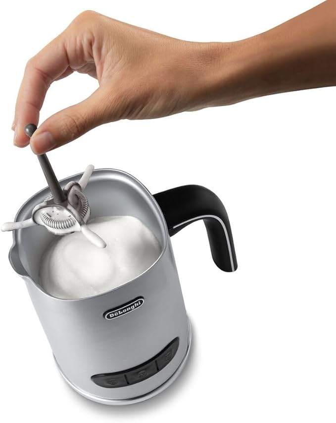 De'Longhi LatteMix Cold and Hot Frother for Dairy and Plant-based Milk