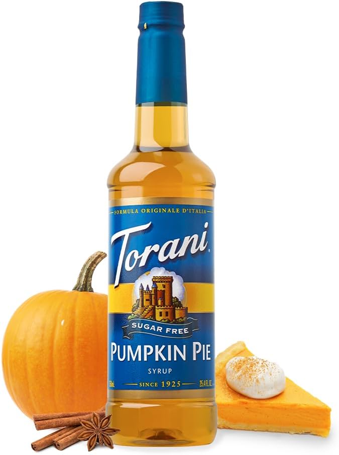 Torani Sugar Free Pumpkin Pie Syrup, 750 ml - Image 7